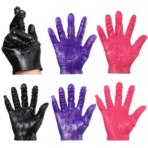 Sex Magic Gloves for Sex Game Nipple Clitoris Stimulate Sex Toys Vagina ...