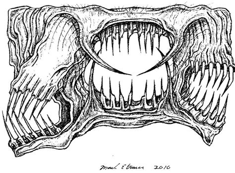 Monster Teeth Drawing at GetDrawings | Free download