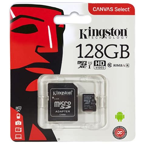 MICRO SD 128 GB CL 10 KINGSTON - Console Service