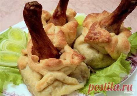 Куриная голень в тесте - пошаговый рецепт с фото на Повар.ру | Птичка ...