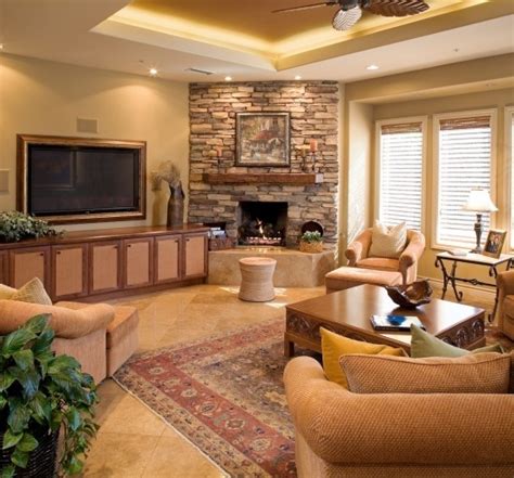 Corner Gas Fireplace Entertainment Center – I Am Chris