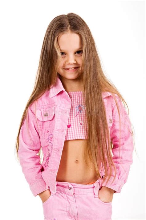 Pretty child girl portrait stock photo. Image of adorable - 9144366
