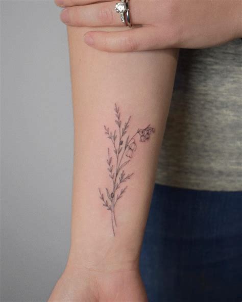 45+ Lily of the Valley Tattoo Meanings Designs and Ideas – neartattoos