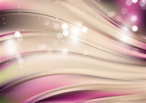 pink  brown abstract bokeh curve background vector eps