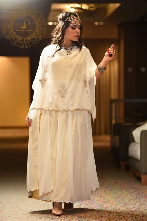 sophisticated  modern chaoui outfit