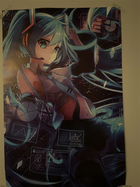 This awesome poster of Miku : r/Vocaloid