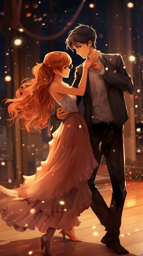 Cute Anime Couple Dancing Aesthetic (59) Wallpaper , Images and Photos