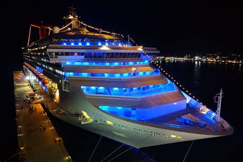 Cruise Ship Night Neon Light - Free photo on Pixabay