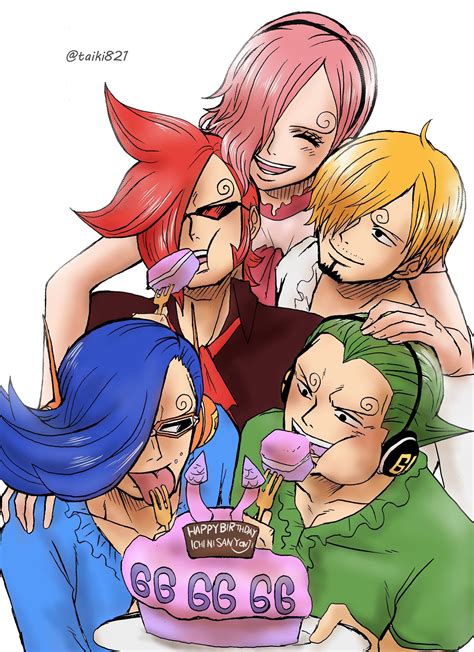 Sanji Vinsmoke Reiju Vinsmoke Ichiji Vinsmoke Niiji Vinsmoke Yonji