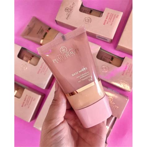 Base Que Nao Transfere - Base Matte alta cobertura não transfere - PhalleBeauty | Shopee Brasil