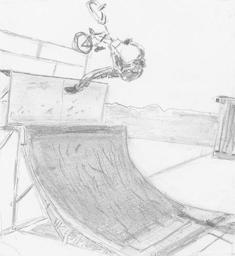 Bmx Bike Drawing at PaintingValley.com | Explore collection of Bmx Bike ...