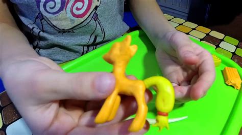 Май Литл Пони - Эплджек из пластилина | My Little Pony - Plasticine ...