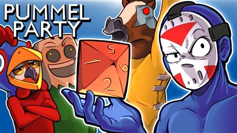 Pummel Party - SHOWING THEM DELIRIOUS STRATS! (Fun Mini Games) - YouTube