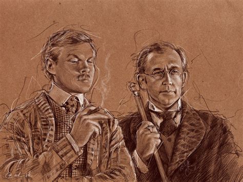 «Шерлок Холмс и доктор Ватсон» on Behance