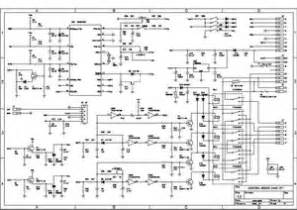 CAME ZF1 Схема электрическая принципиальная - Автоматика для ворот