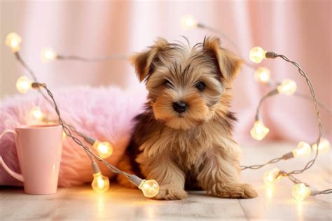 Teacup Yorkie Stock Photos, Images and Backgrounds for Free Download