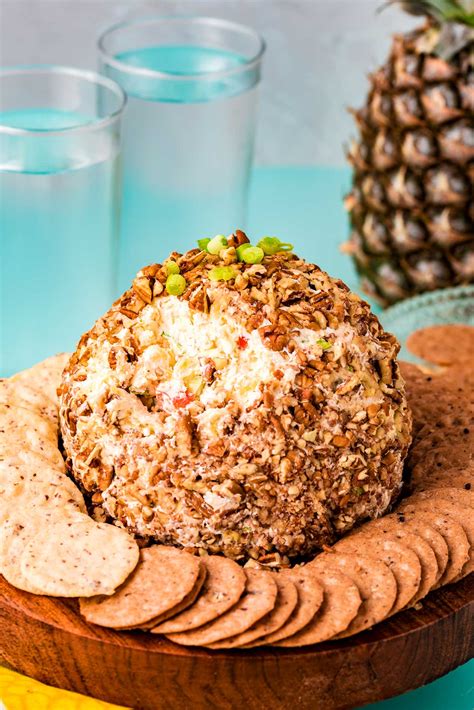 Pineapple Cheese Ball Recipe Sweet And Savory Pineapple Cheese Ball