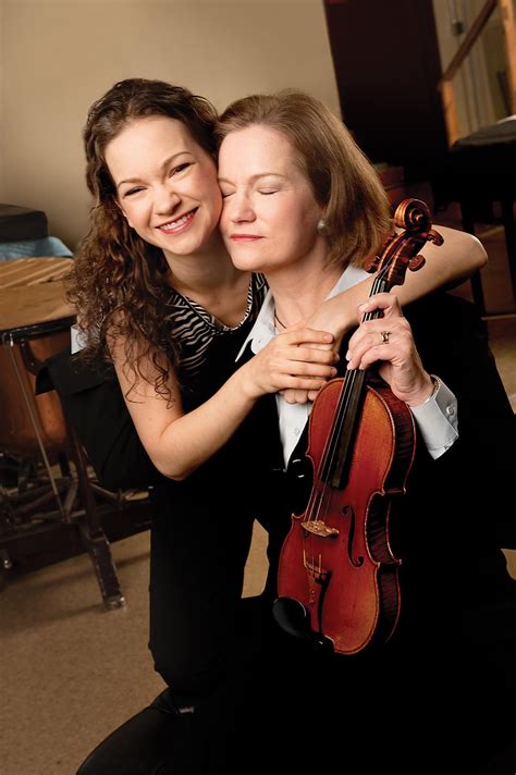 Hilary Hahn and her mom Anne Jazz Guitar, Learn Guitar, Music Pics