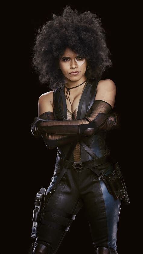 Zazie Beetz as Domino 4K 8K Wallpapers | HD Wallpapers | ID #26301