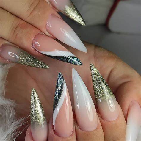 Modelos De Unhas Stiletto - Unhas stiletto decoradas: 90 fotos + tutoriais incríveis