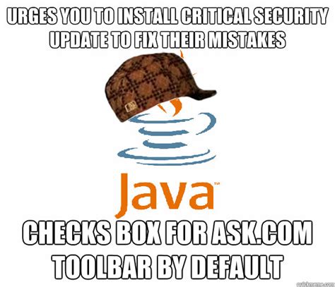 scumbag java memes quickmeme