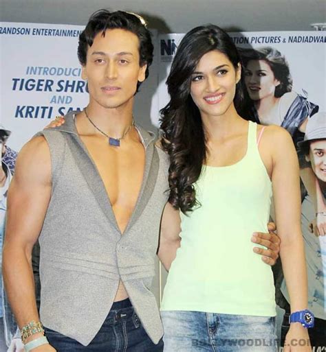 Kriti Sanon: Tiger Shroff takes time to open up! - Bollywood News ...