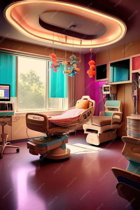 premium photo neonatal intensive care unit nicu department vibrant colors