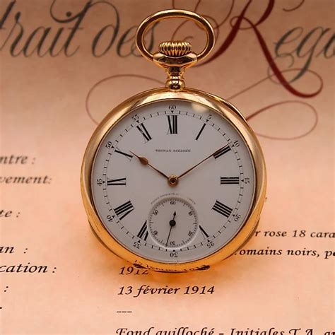 Patek Philippe Yellow gold Pocket watch for Sale in Online Auctions