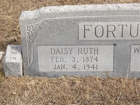 Daisy Ruth Fortune (1874-1941) - Find a Grave-gedenkplek