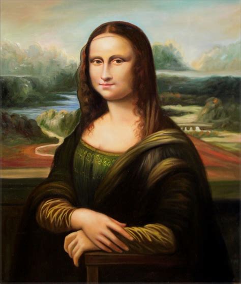 Leonardo da Vinci's Mona Lisa, Quality Hand Painted Oil Painting Repro