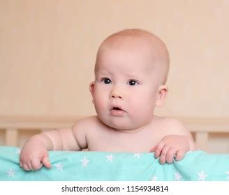 Surprised Child Crib Stock Photo 1154934814 | Shutterstock