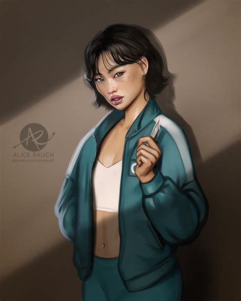 Kang Saebyeok from Squid Game by AliceRauch on DeviantArt