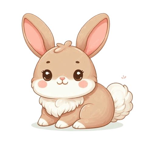baby rabbit cartoon drawing