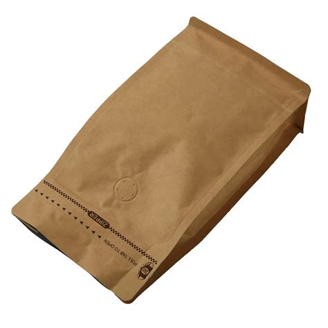 Custom Kraft Paper Coffee Bags With Valve - Polysmarts Packaging