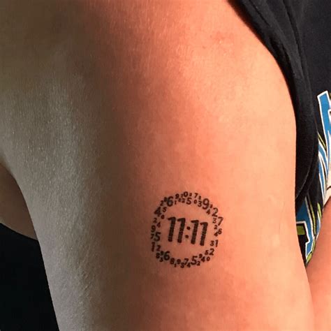Unlock the mystery of the number 1111 with tattoo 1111 designs