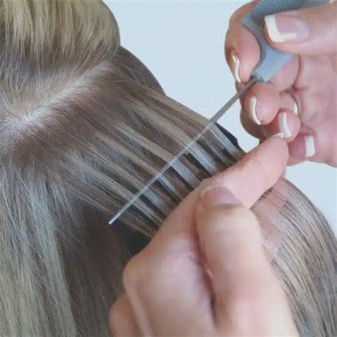 how to touch up roots on highlighted hair