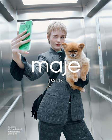 Maje Paris Fall 2019 Campaign | The Fashionography