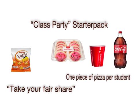 class party starterpack rstarterpacks