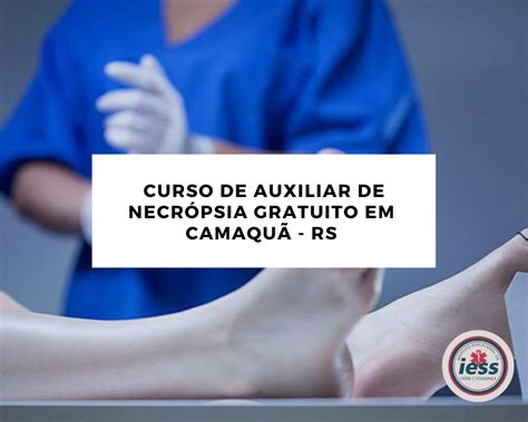 Curso De Necropsia Gratuito Presencial