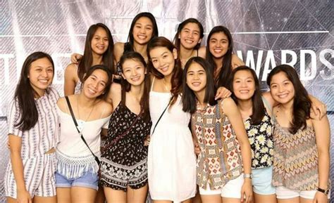 pin  gwen baloloy  ateneo lady eagles female volleyball players