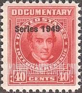 DOCUMENTARY ISSUE - Louis McLane 40c Carmine stamp price, value