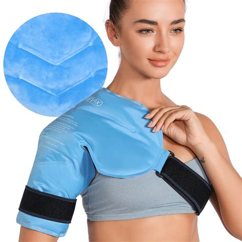 REVIX Shoulder Ice Pack Rotator Cuff Cold Therapy, Ice Packs Shoulder