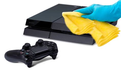 how to clean your ps4