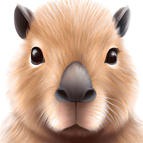 Capybara Baby Cute