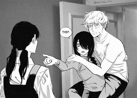 denji, mitaka asa, and nayuta (chainsaw man and 1 more) drawn by void