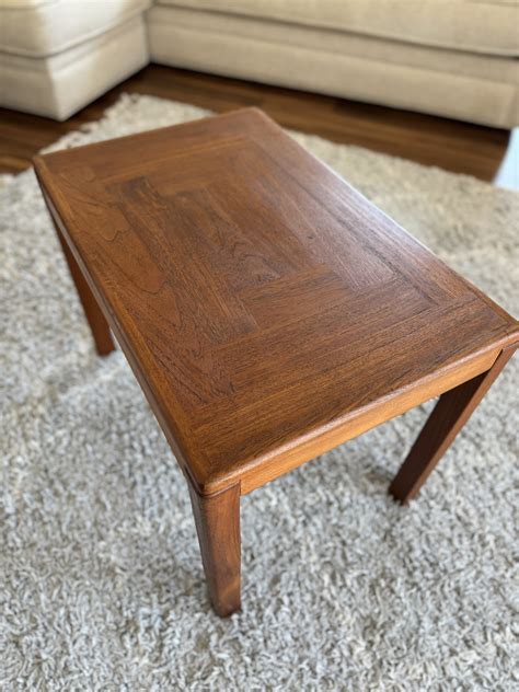 danish side table renewed perspective