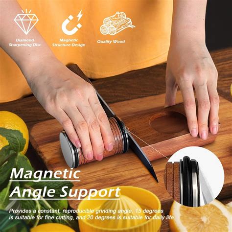 rolling knife sharpener kit  straight edge roller knife sharpening