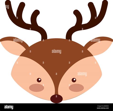 Animal reindeer cartoon Stock Vector Image & Art - Alamy