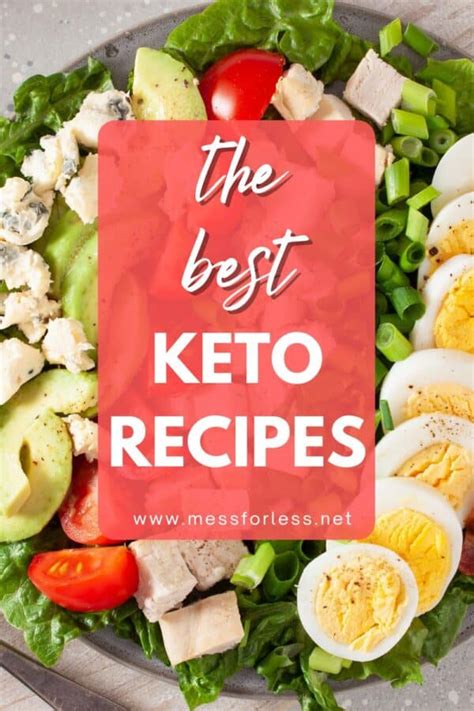 Keto Recipes - Mess for Less