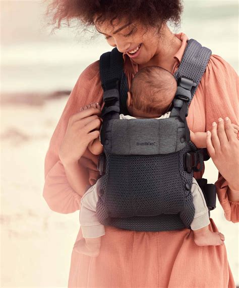 Baby Bjorn Baby Harmony Carrier - Anthracite | Baby Carriers – Mamas ...